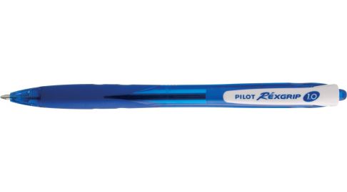 Rexgrip Ballpoint Pen Begreen Pilot Mm Tip Blue Stationery