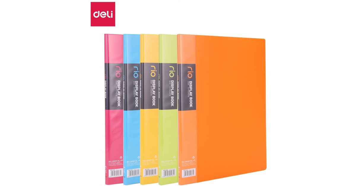 Display Book with 10 Files Deli Rio A4 · Stationery