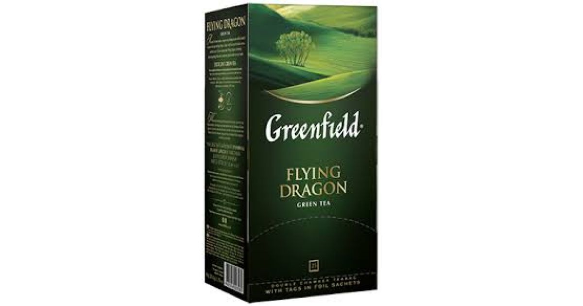 Green Fly Tea Green Tea Flying Dragon Greenfield 25 Pieces · Stationery