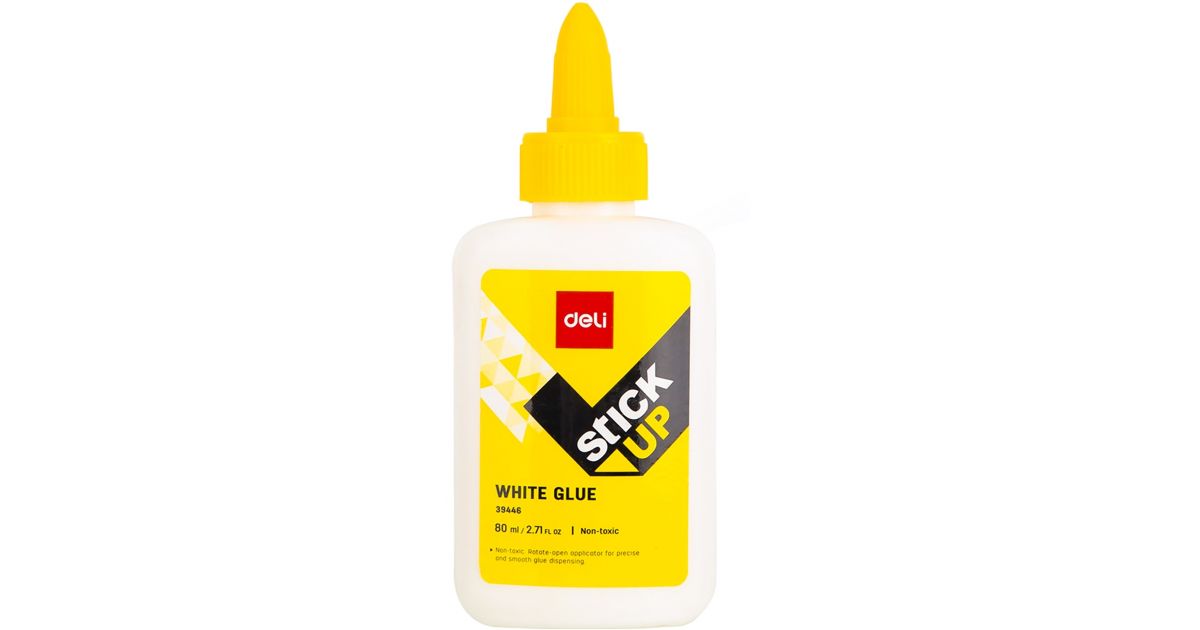 Liquid White Glue Deli Stick Up 80ml · Stationery