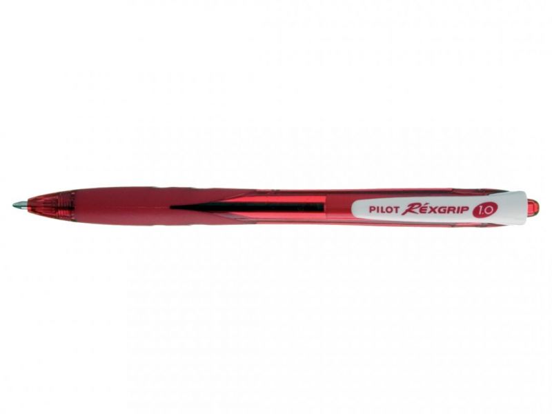 Rexgrip Ballpoint Pen Black Begreen Pilot 0 5mm Tip Red · Stationery